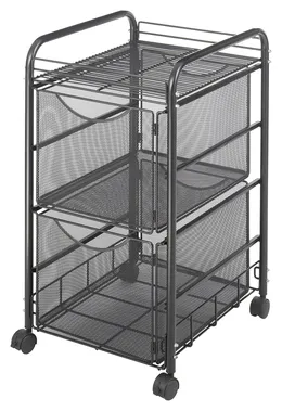 Rolling File Cart - Onyx