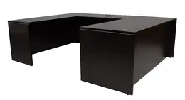 U Shaped Desk Shell - PL Laminate