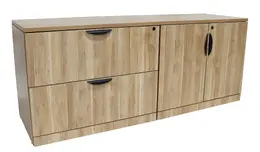 Combo Lateral File Storage Cabinet Credenza - PL Laminate