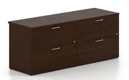 Double Lateral Filing Cabinet Credenza - Concept 300