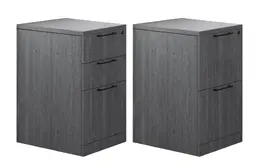 Pair of 2 & 3 Pedestal Drawers - PL Laminate