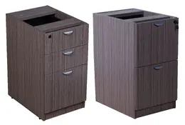 Pair of 2 & 3 Drawer Pedestals for Boss Desks