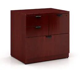 4 Drawer Combo Lateral Filing Cabinet - Commerce Laminate