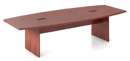  Boat Shaped Conference Table - PL Laminate