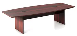  Boat Shaped Conference Table - PL Laminate