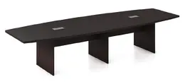  Boat Shaped Conference Table - PL Laminate