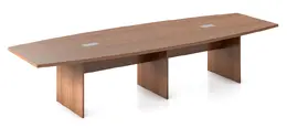  Boat Shaped Conference Table - PL Laminate