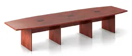  Boat Shaped Conference Table - PL Laminate