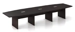  Boat Shaped Conference Table - PL Laminate