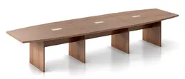 Boat Shaped Conference Table - PL Laminate