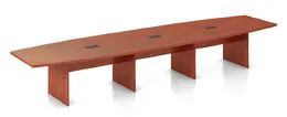  Boat Shaped Conference Table - PL Laminate