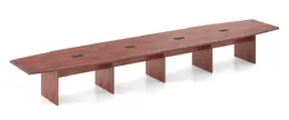  Boat Shaped Conference Table - PL Laminate