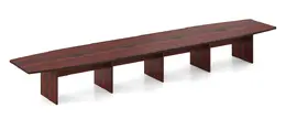  Boat Shaped Conference Table - PL Laminate