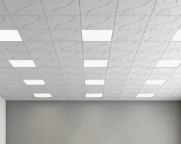 Sound Absorbent Acoustic Ceiling Tiles - 8 Pack - EchoDeco