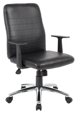 Mid Back Office Chair with Arms