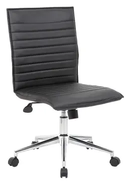 Mid Back Conference Chair without Arms