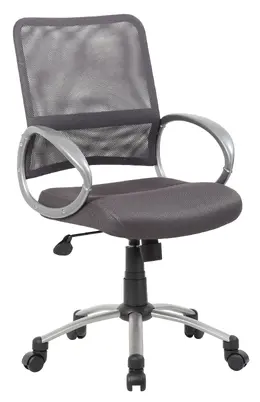 Mesh Back Office Chair with Arms