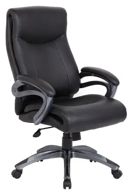 Leather Executive High Back Chair - LeatherPlus