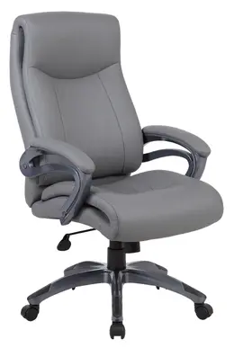 Leather Executive High Back Chair - LeatherPlus