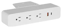 Under Desk AC Power & USB Charging Module - Napa