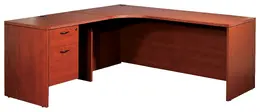 L Shaped Desk with Drawers - Napa