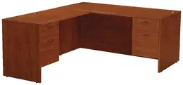 L Shaped Desk with Drawers - Napa