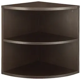 Curved Corner Bookcase - Napa