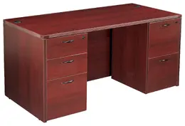 Rectangular Desk with Drawers - Napa