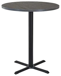 Round Bar Height Table with Metal Base - Napa
