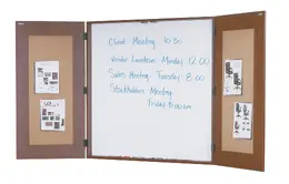 Tri Fold Dry Erase Board - Napa