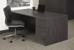 Rectangular Desk with Drawers - Napa