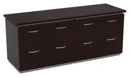 Double Lateral Filing Cabinet Credenza - Tuxedo