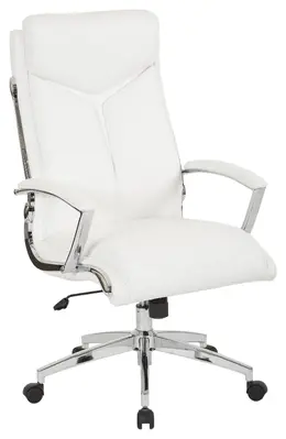 Faux Leather Conference Room Chair - Work Smart