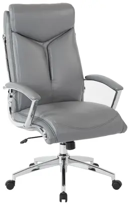 Faux Leather Conference Room Chair - Work Smart