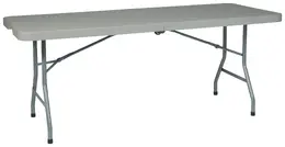 Multi Purpose Folding Table - 72" Wide - Work Smart