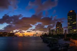 Entrance to Biscayne Bay - Office Wall Art