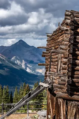 Historic Alta Vertical - Office Wall Art - Mountains