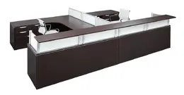 2 Person Reception Desk - PL Laminate