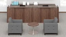 Dual Reception Desk - PL Laminate