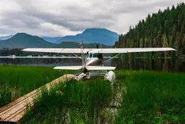 Float Plane Auke Lake - Office Wall Art