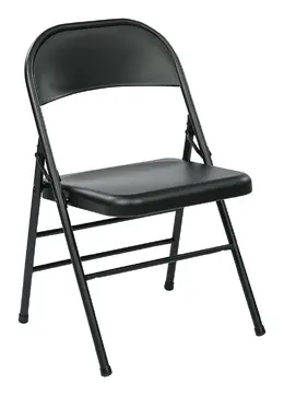 Metal Folding Chair - 4 Pack - Work Smart