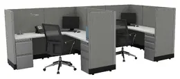 2 Person Cubicle - Systems