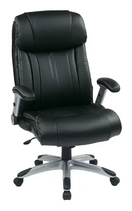 Executive High Back Leather Chair - Work Smart