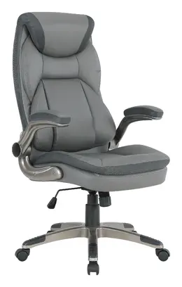 High Back Leather Executive Chair - Work Smart