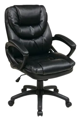 Mid Back Executive Office Chair - Work Smart