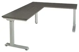 L Shaped Sit Stand Desk - Ascend II