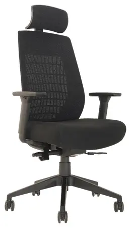 Mesh Back Office Chair with Headrest