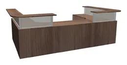 2 Person Reception Desk - PL Laminate