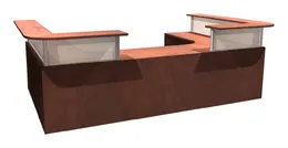 2 Person Reception Desk - PL Laminate