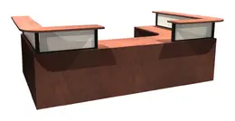 2 Person Reception Desk - PL Laminate